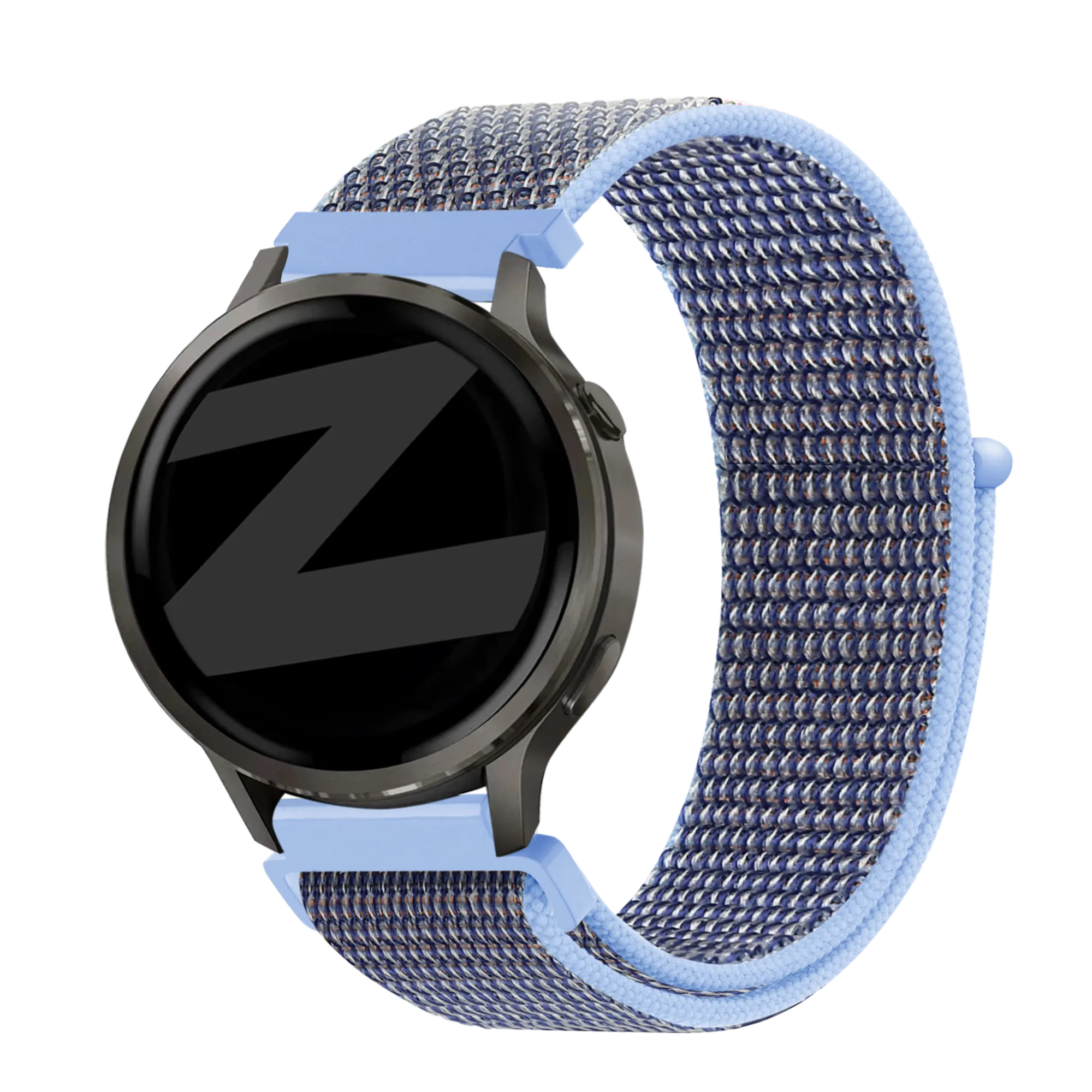 Bandz Bracelet nylon à boucle Garmin Bounce 2 (bleu azur)