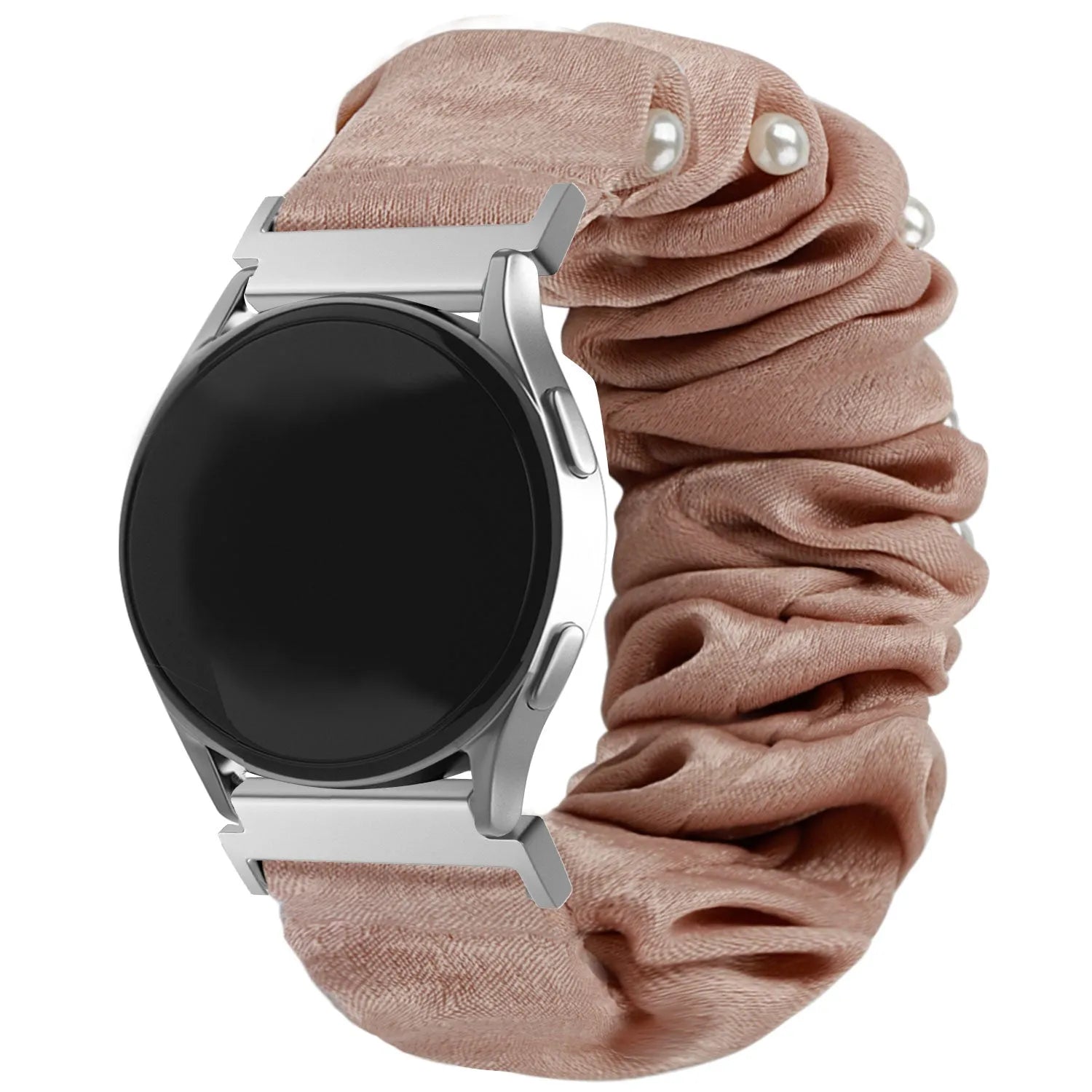 Bracelet chouchou Xiaomi Amazfit GTS (beige avec perles)