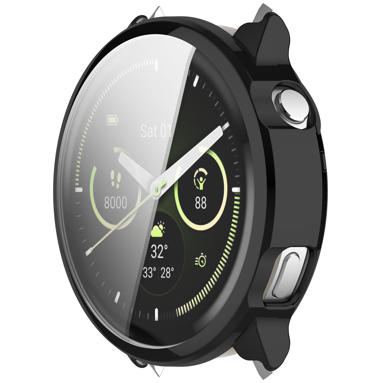 Coque TPU Garmin Venu 4 - 45mm (noir)