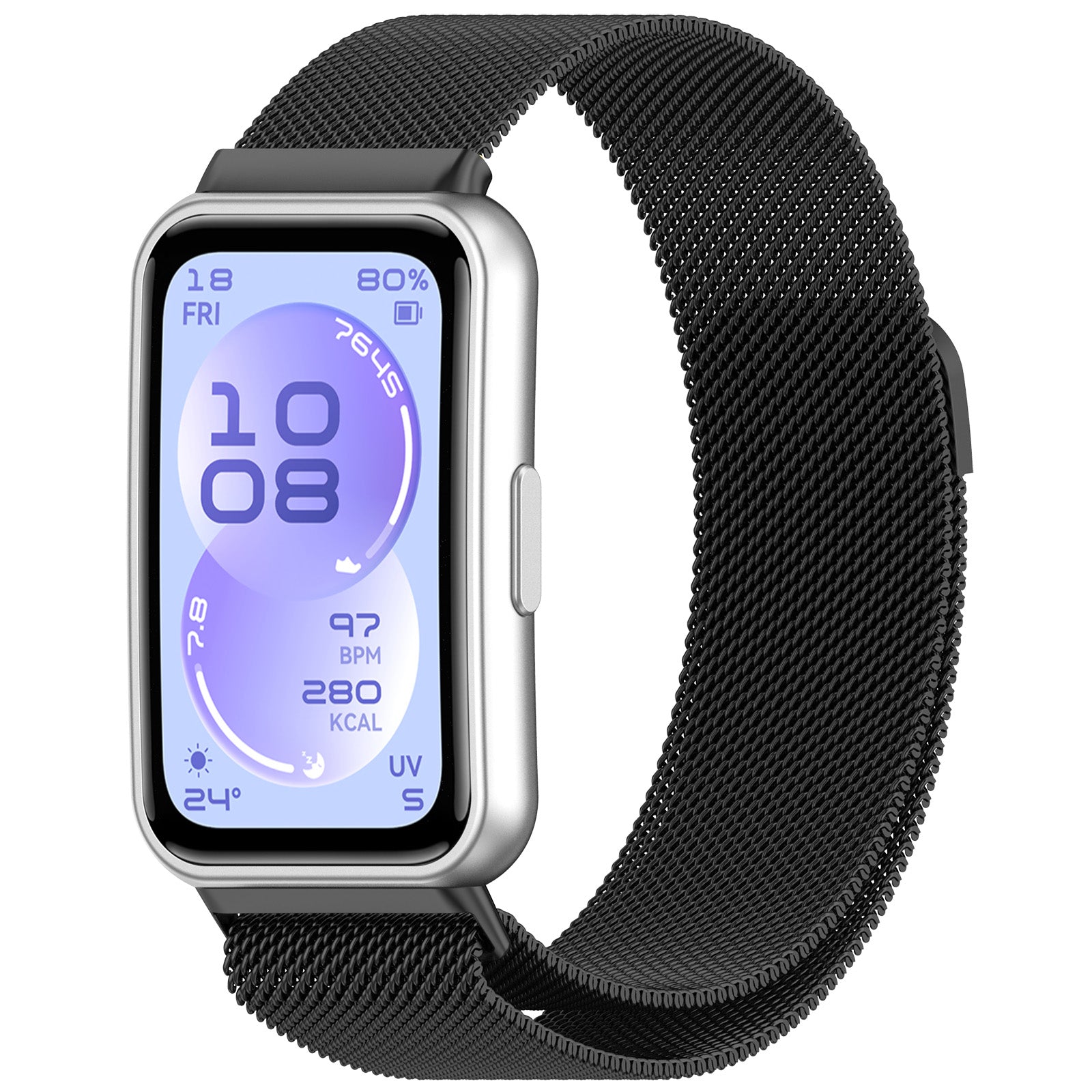 Bracelet milanais Huawei Band 11 (noir)