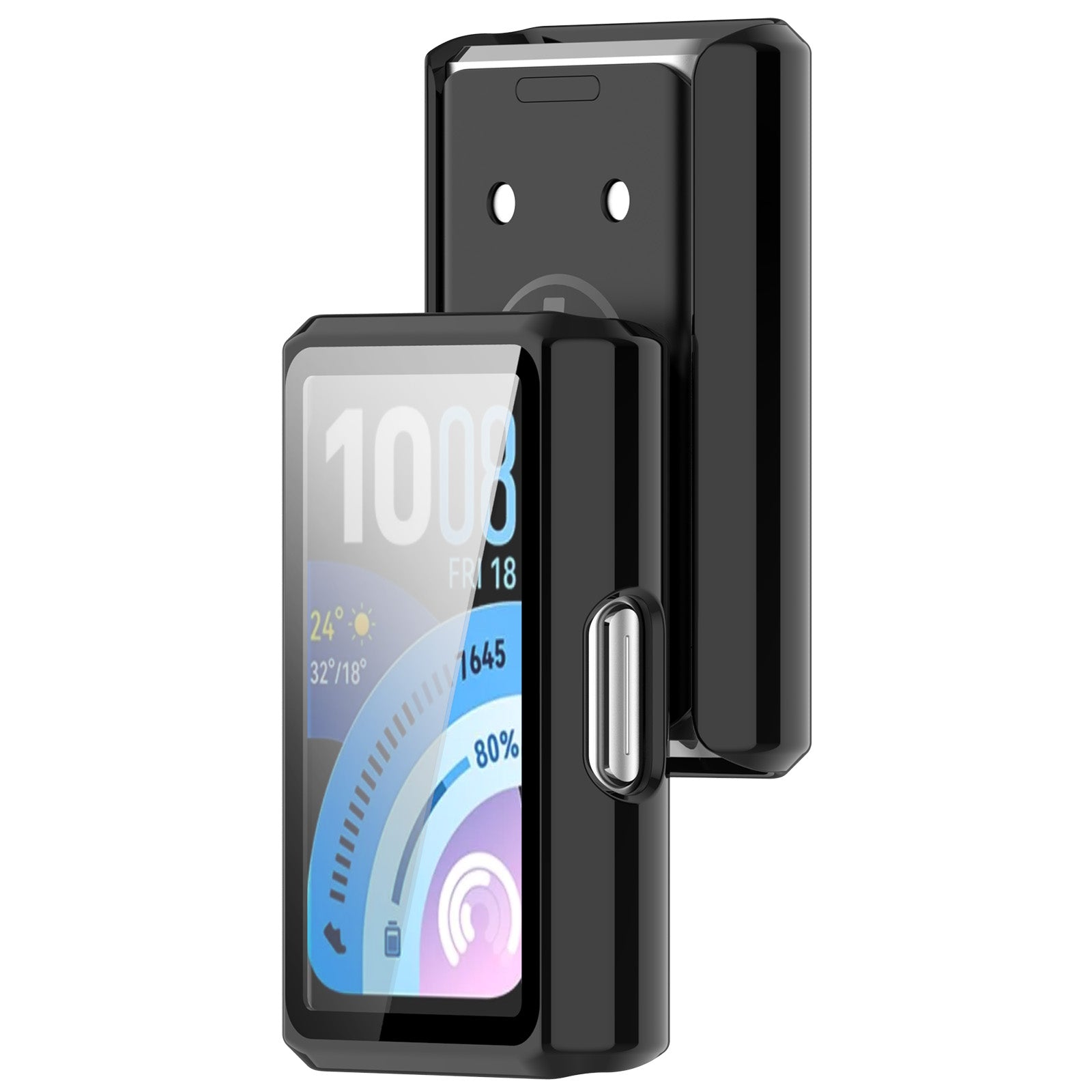 Huawei Band 11 Pro PC Case with Glass (Black)