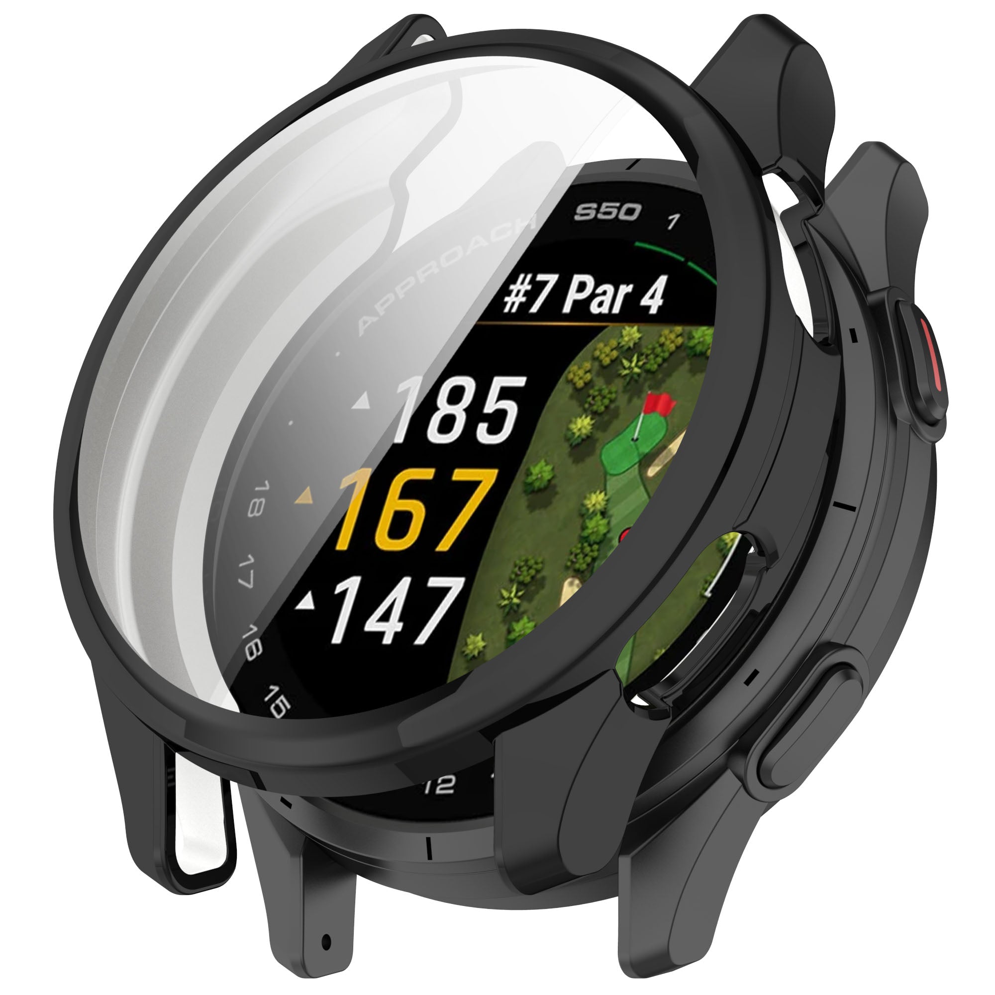 Coque TPU Garmin Approach S50 (noir)
