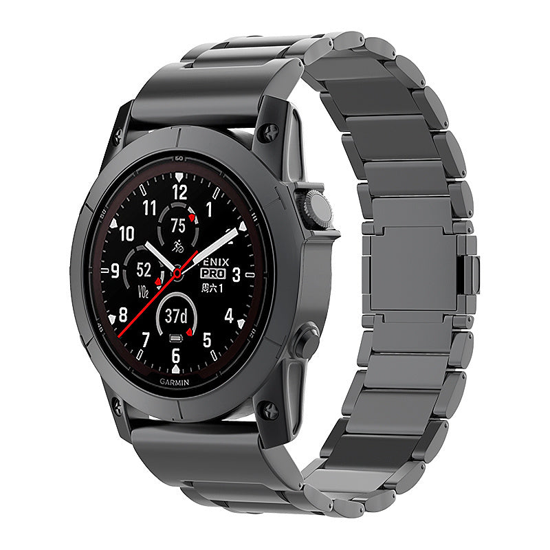 Bracelet titane magnétique Garmin Approach S62 (noir)