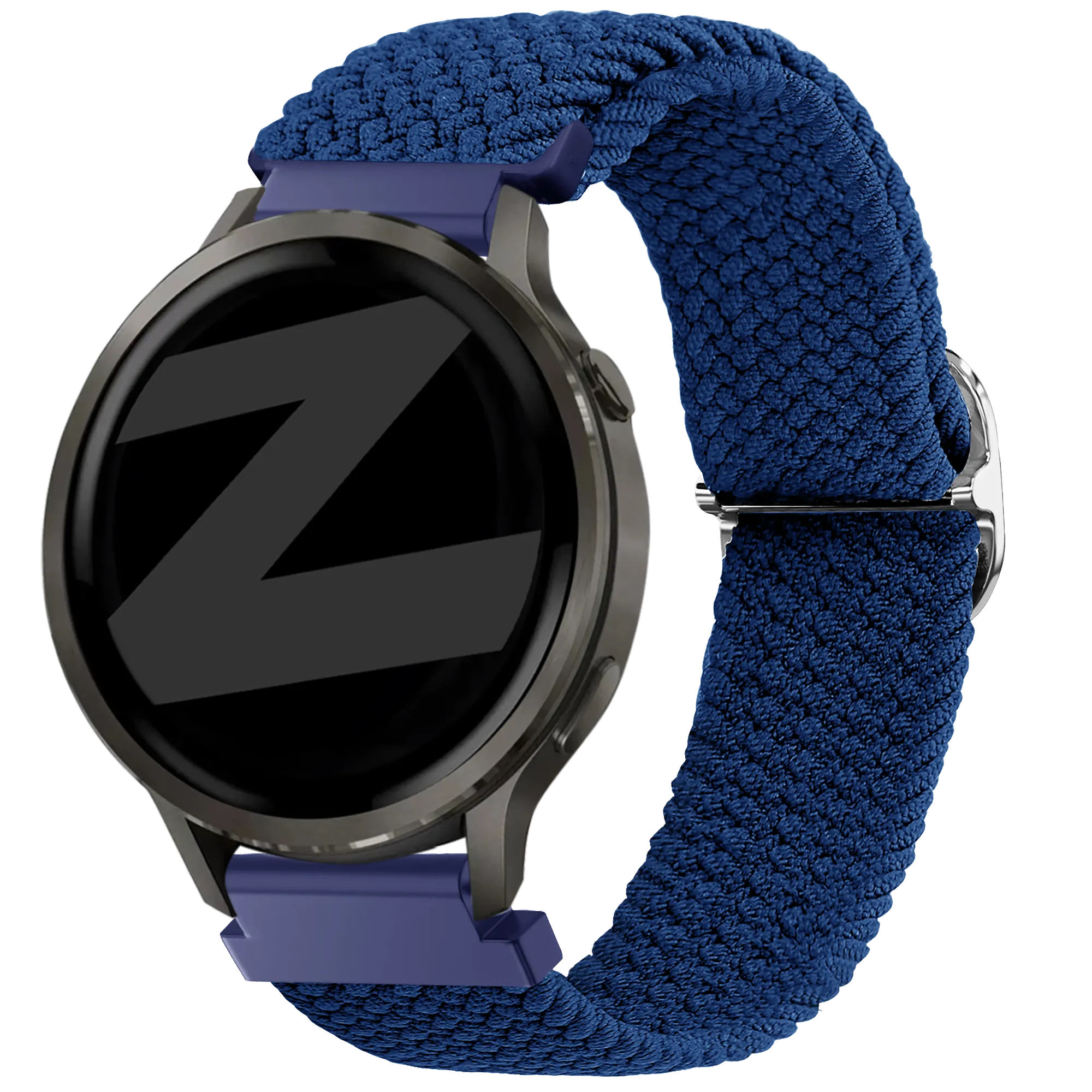 Bandz Bracelet tressé réglable Garmin Vivoactive 4s (bleu)