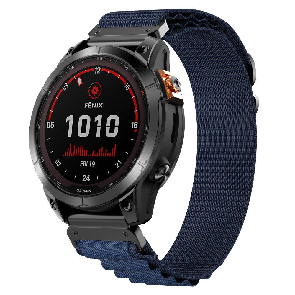 Bracelet Alpine nylon Amazfit T-Rex Ultra 2 (bleu foncé)
