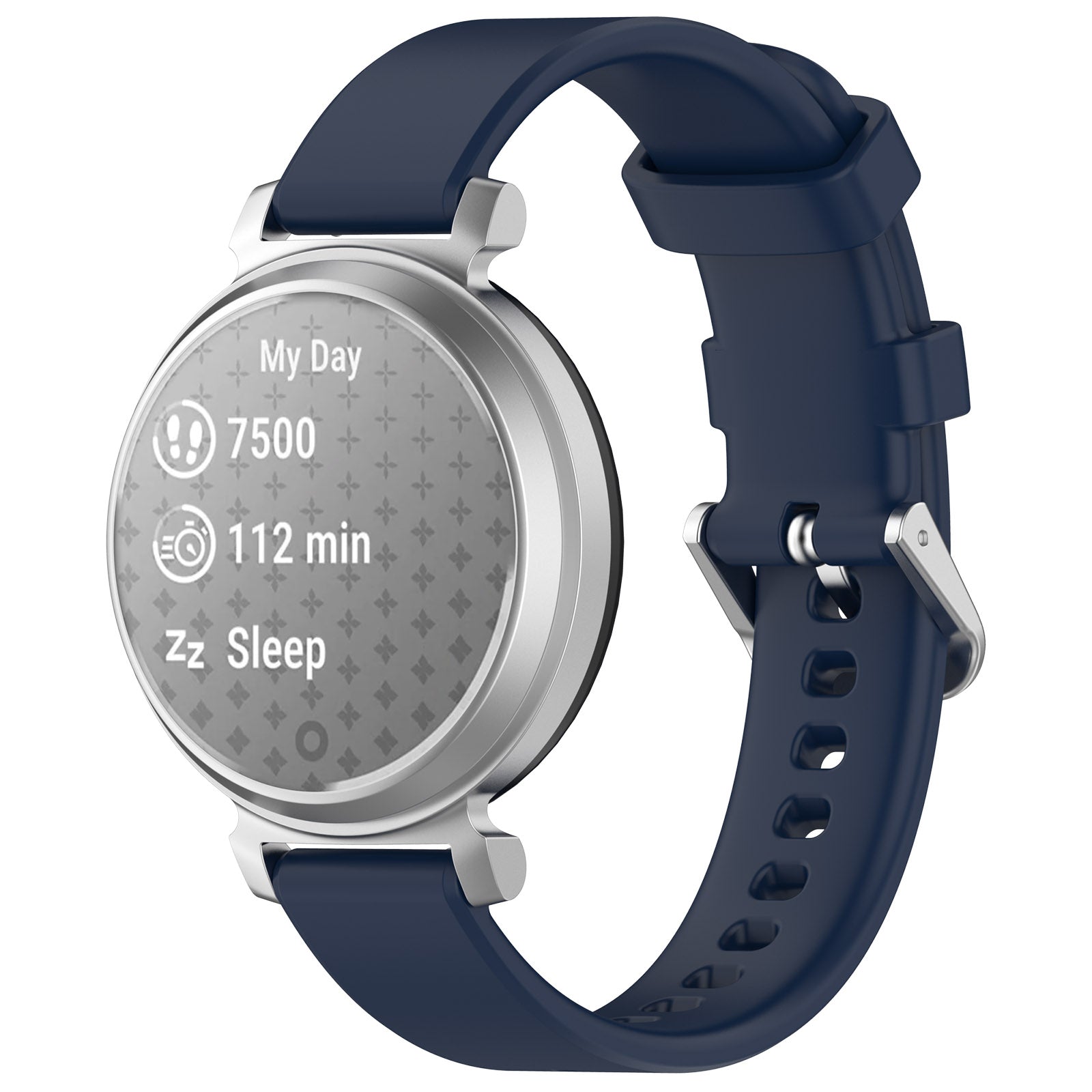 Bracelet silicone classique Garmin Lily 2 (bleu foncé)