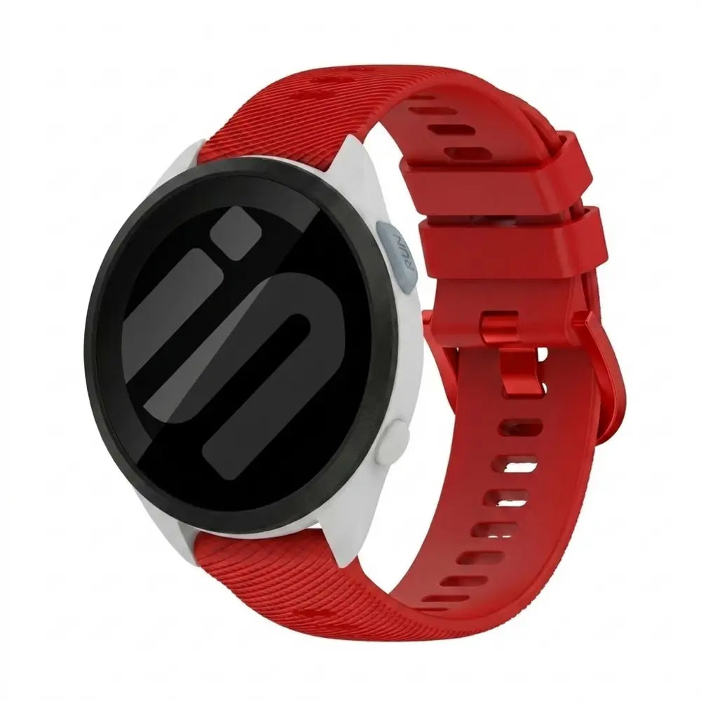 Garmin Forerunner 165 Silicone Strap (Red)