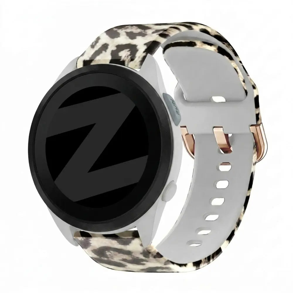 Bandz Garmin Forerunner 165 Silicone Strap 'Lucky Leopard'