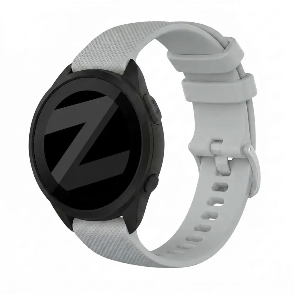 Bandz Garmin Forerunner 165 Silicone Strap 'Premium' (Grey)