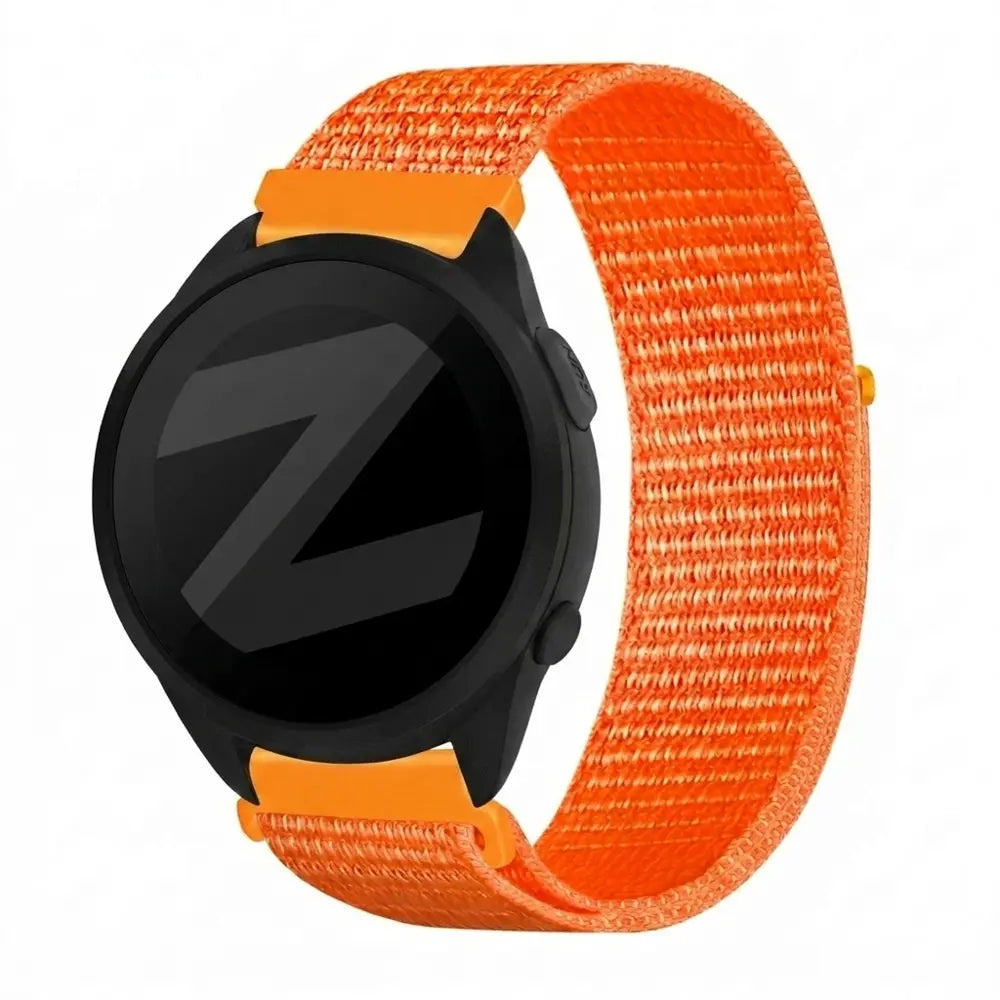 Bandz Garmin Forerunner 165 Nylon Loop Strap (Orange)