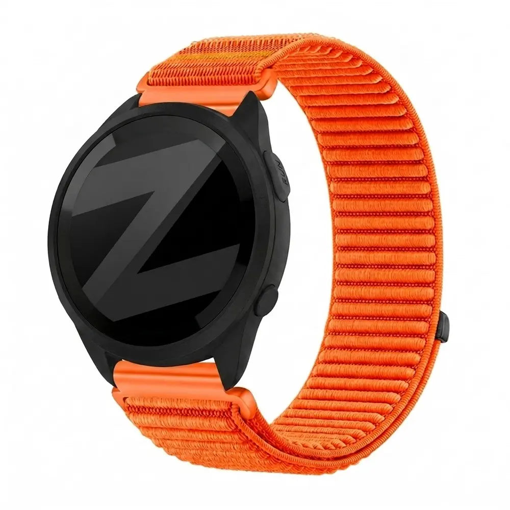 Bandz Garmin Forerunner 165 Nylon Strap 'Wave' (Orange)