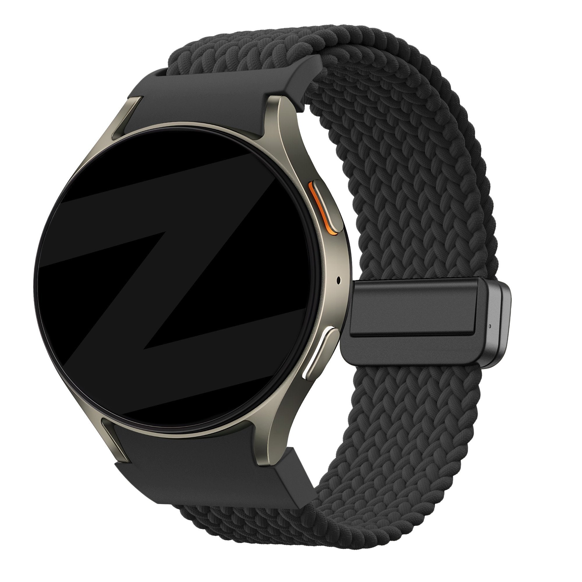 Bandz Bracelet trensé 'Easy Fit' Samsung Galaxy Watch 6 - 44mm (noir)