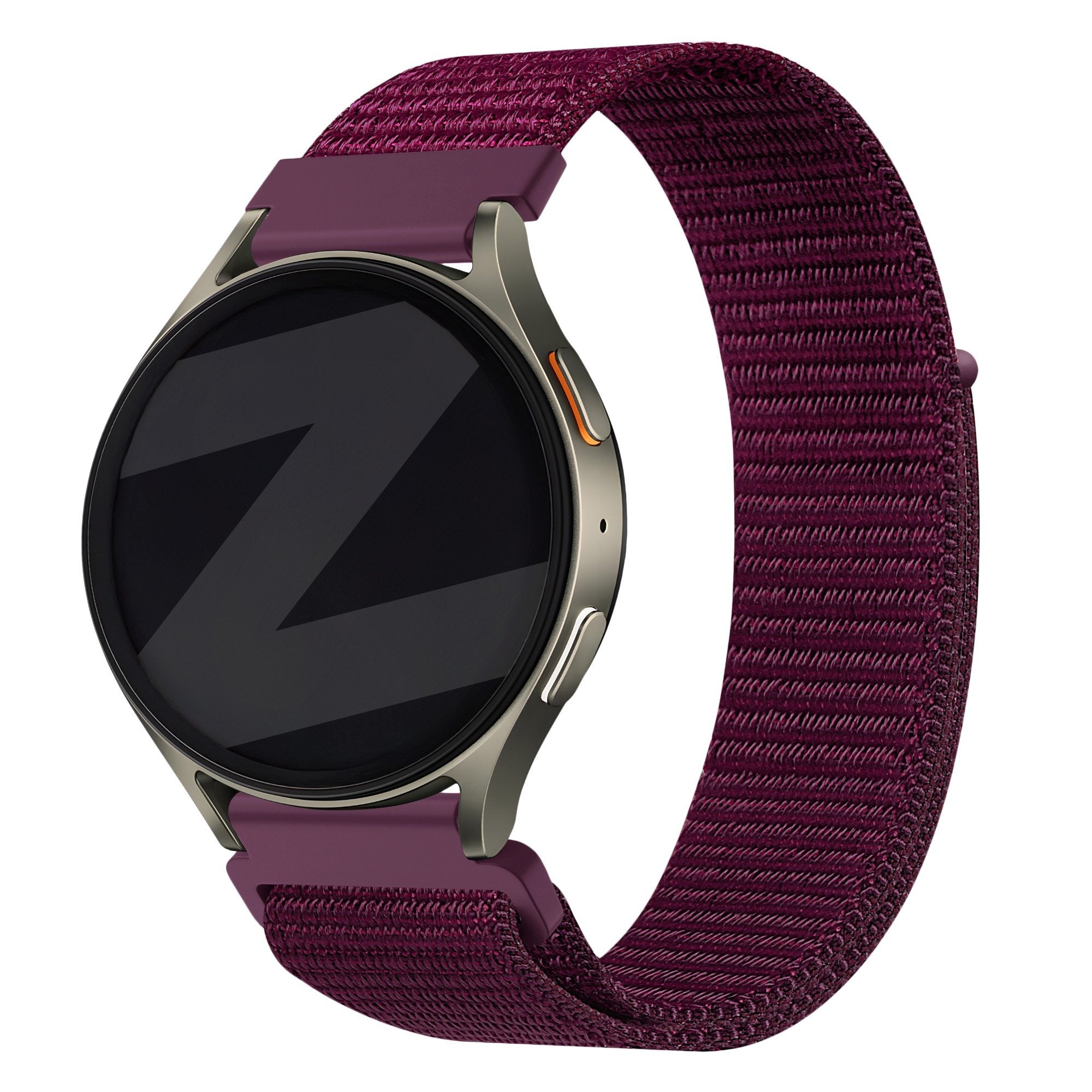 Bandz Bracelet nylon 'Easy Fit' Huawei Watch GT 7 - 41mm (prune)