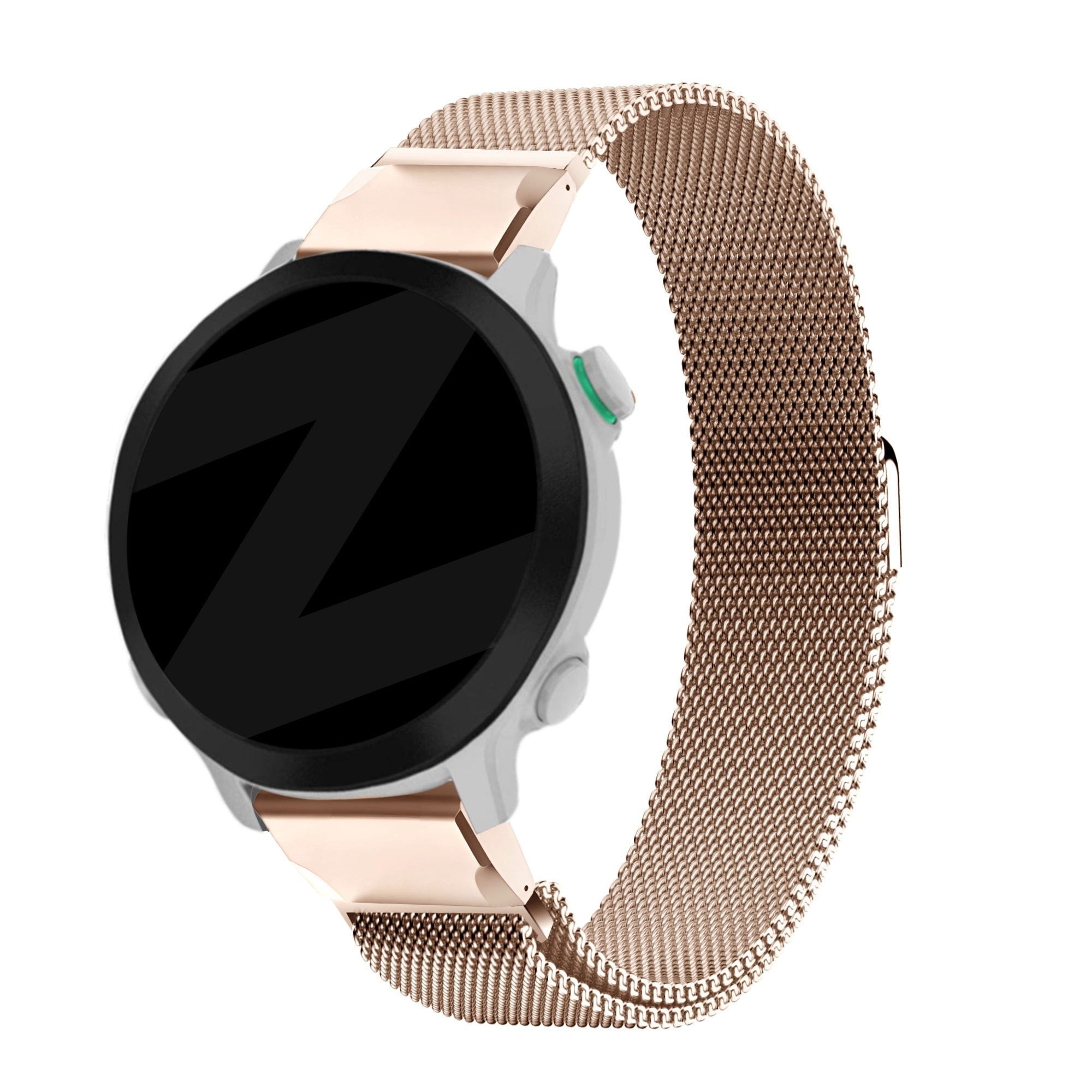 Bandz Bracelet milanais Loop Garmin Descent Mk2S (rose or)