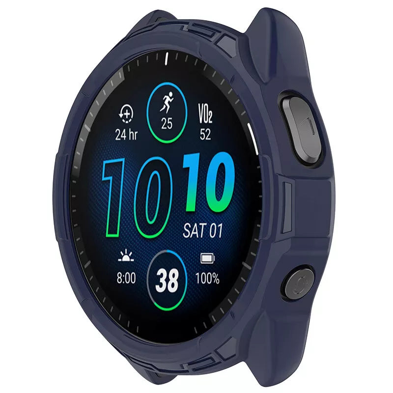 Coque TPU robuste Garmin Forerunner 965 (bleu)