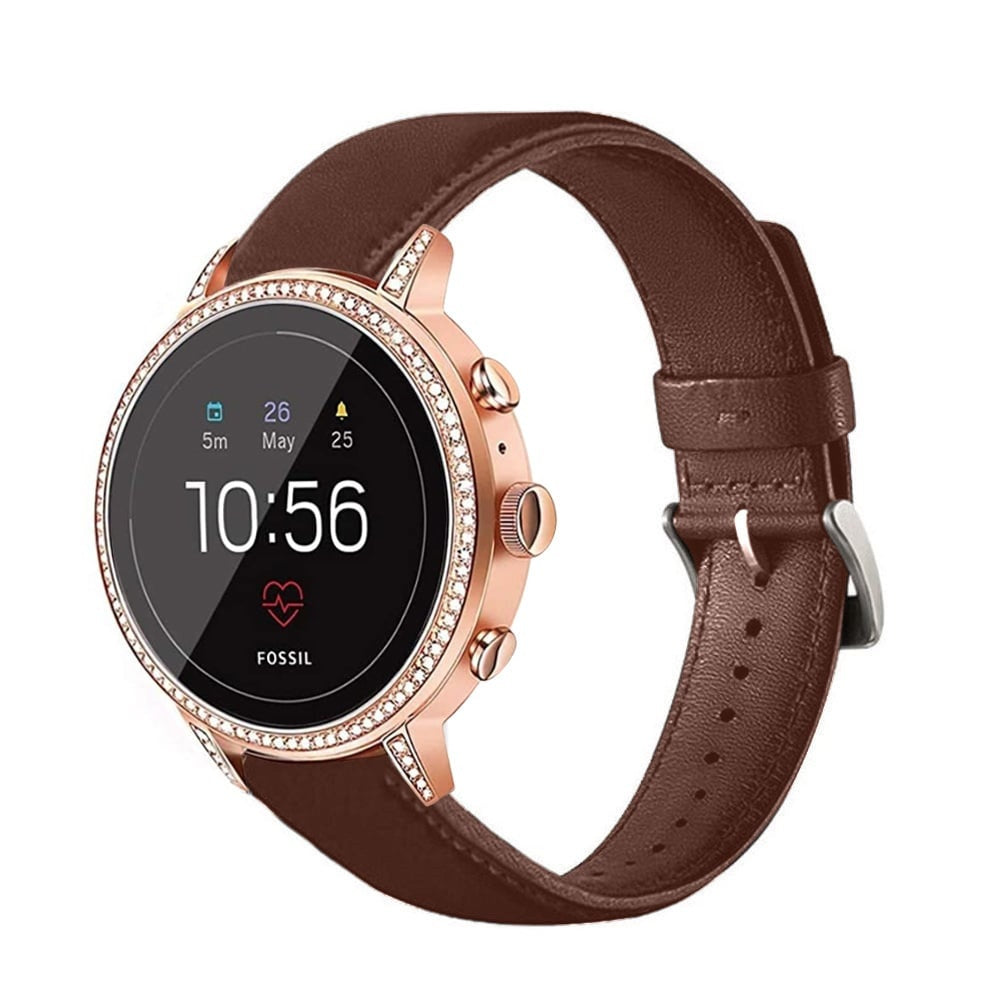 Bracelet cuir Huawei Watch GT 7 - 41mm (marron)