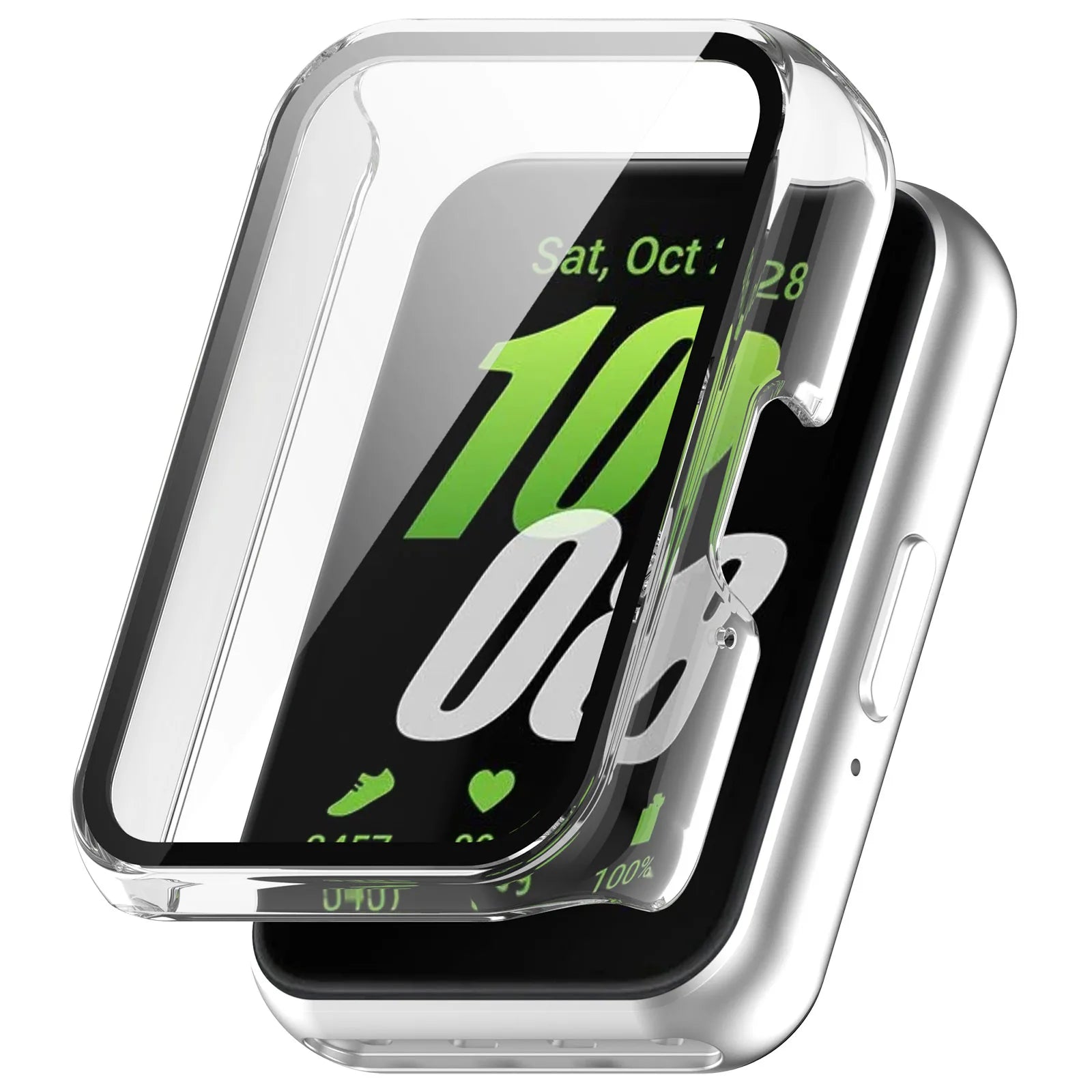 Coque rigide avec verre Samsung Galaxy Fit 3