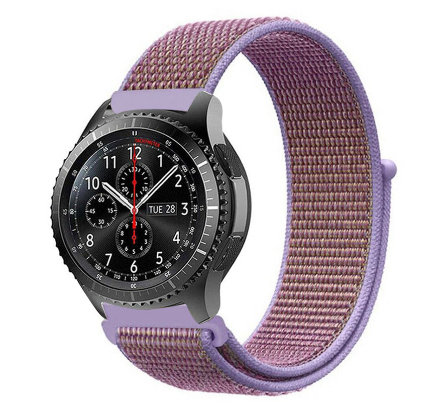 Nylon Strap, on a watch, 3/4 front view