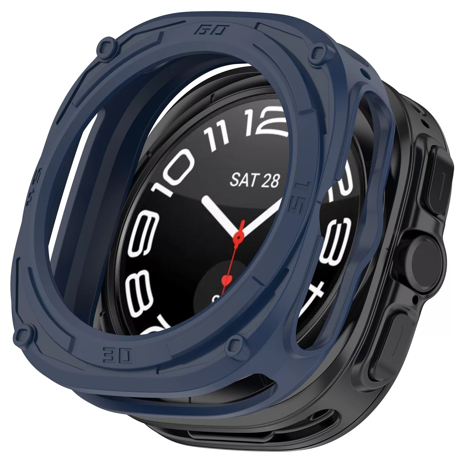 Coque TPU robuste Samsung Galaxy Watch Ultra (bleu)