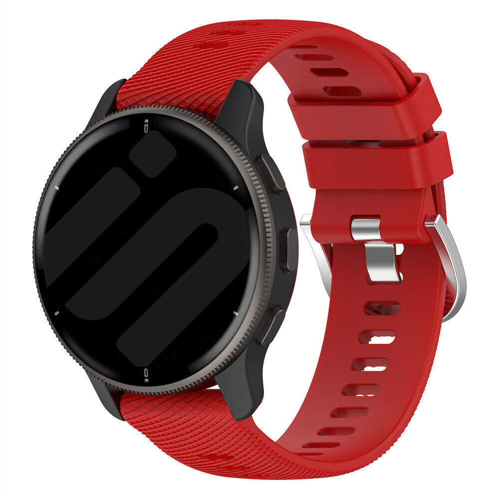 Garmin Venu 4 - 45mm Silicone Strap (Red)