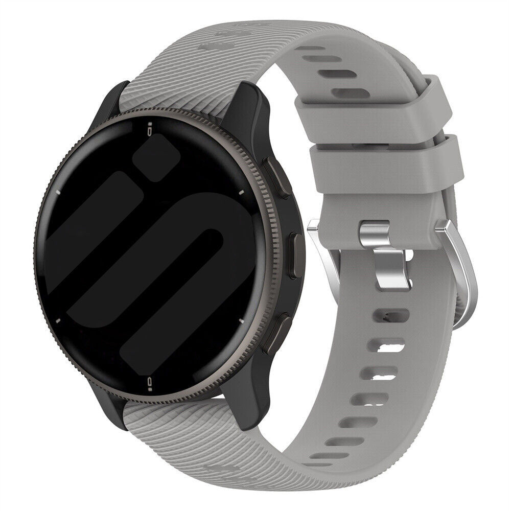 Bracelet silicone Coros Apex 4 - 42mm (gris clair)