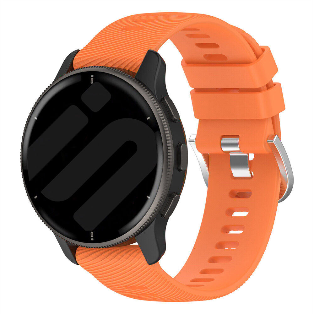 Garmin Venu 4 - 45mm Silicone Strap (Orange)