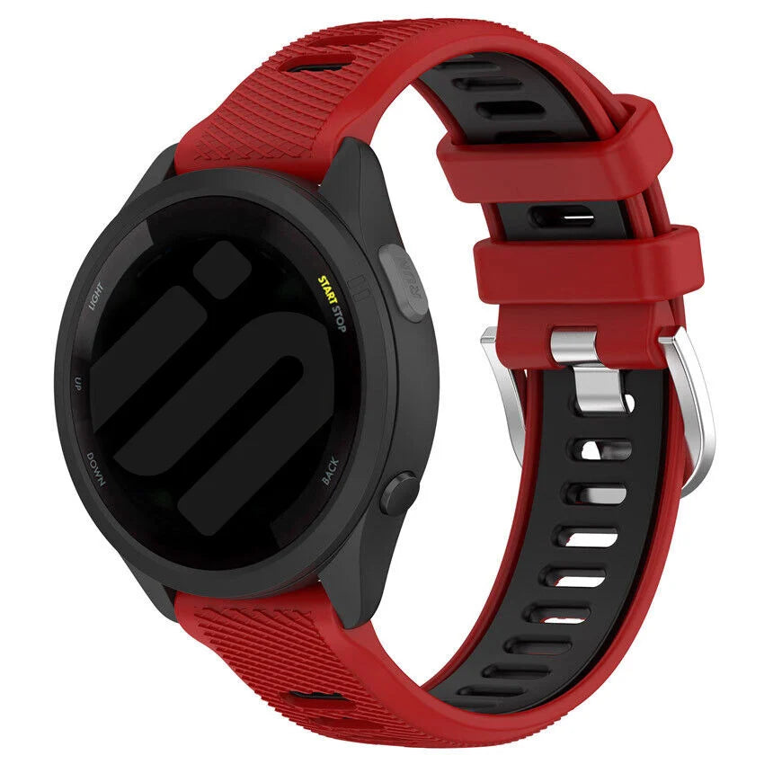 Garmin Vivoactive 6 Sport Buckle Strap (Red/Black)