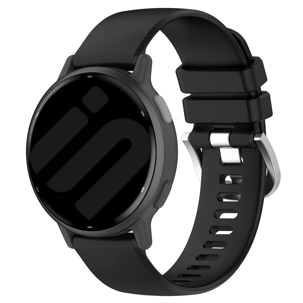 Garmin Venu 4 - 45mm Silicone Classic Strap (Black)