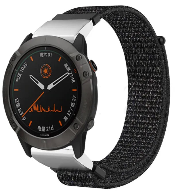 Garmin Forerunner 955 Nylon Strap (Black)