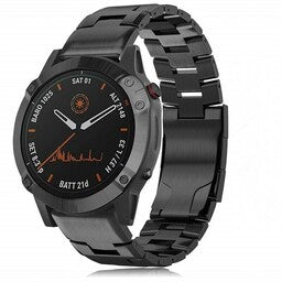 Bracelet titane Garmin Instinct 3 - 45mm (noir)