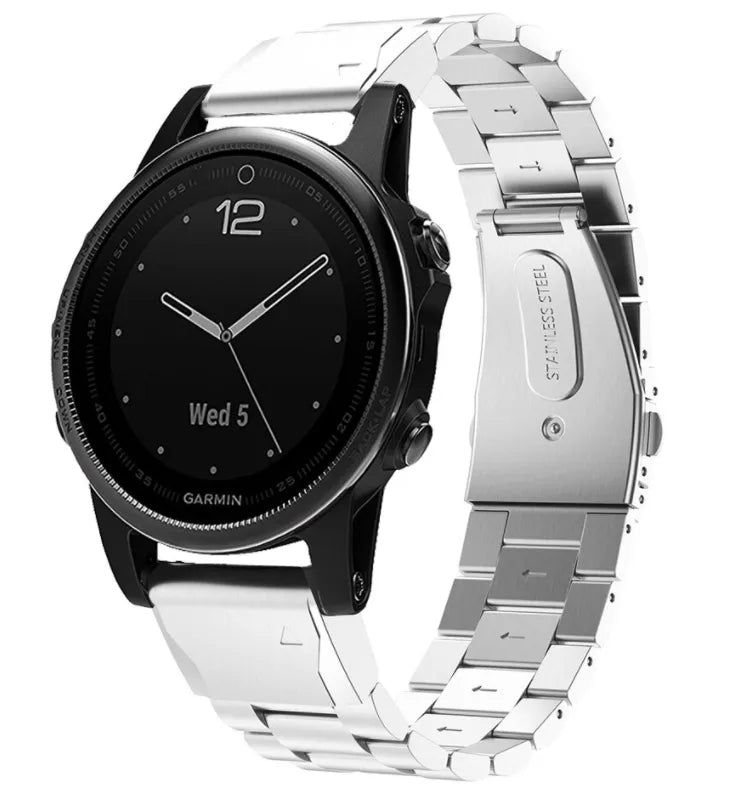 Bracelet acier Garmin Approach S70 - 42mm (argent)