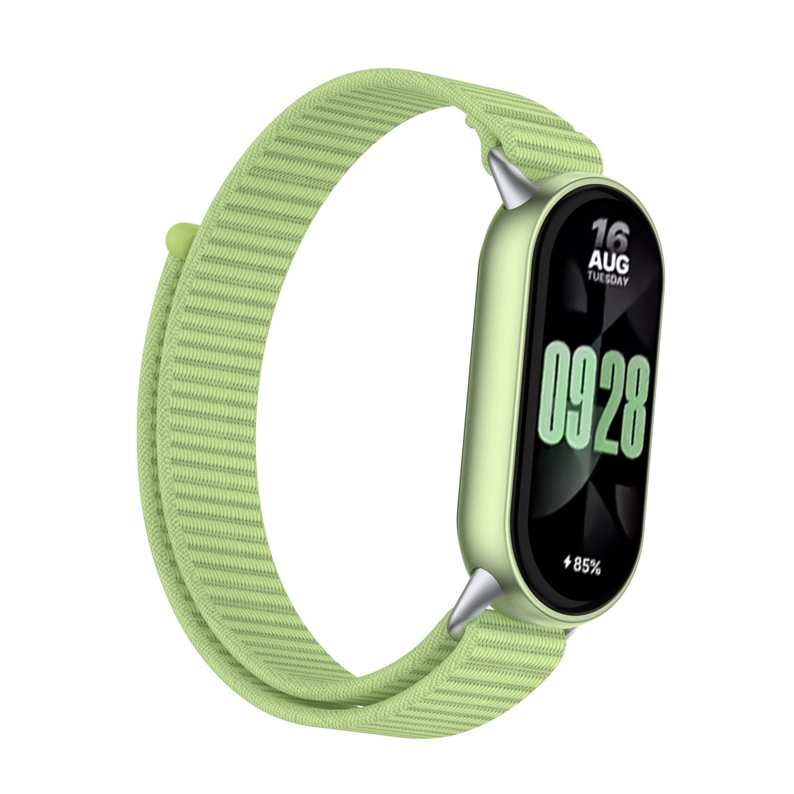 Bracelet nylon moderne Xiaomi Smart Band 9 (vert)