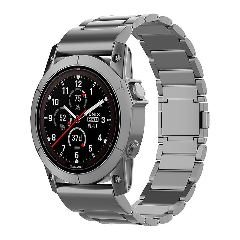 Bracelet titane magnétique Garmin Descent MK2(i) (graphite)
