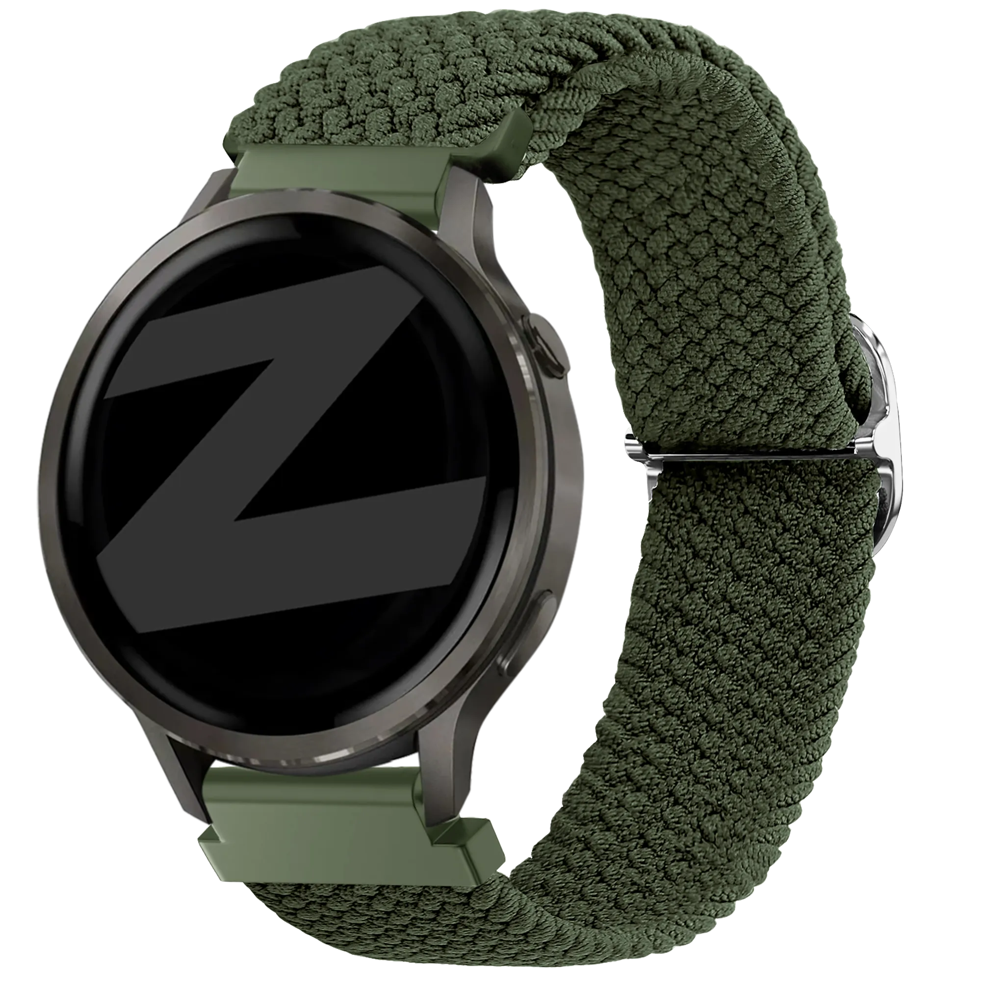Bandz Bracelet tressé réglable Garmin Venu 4 - 41mm (vert)