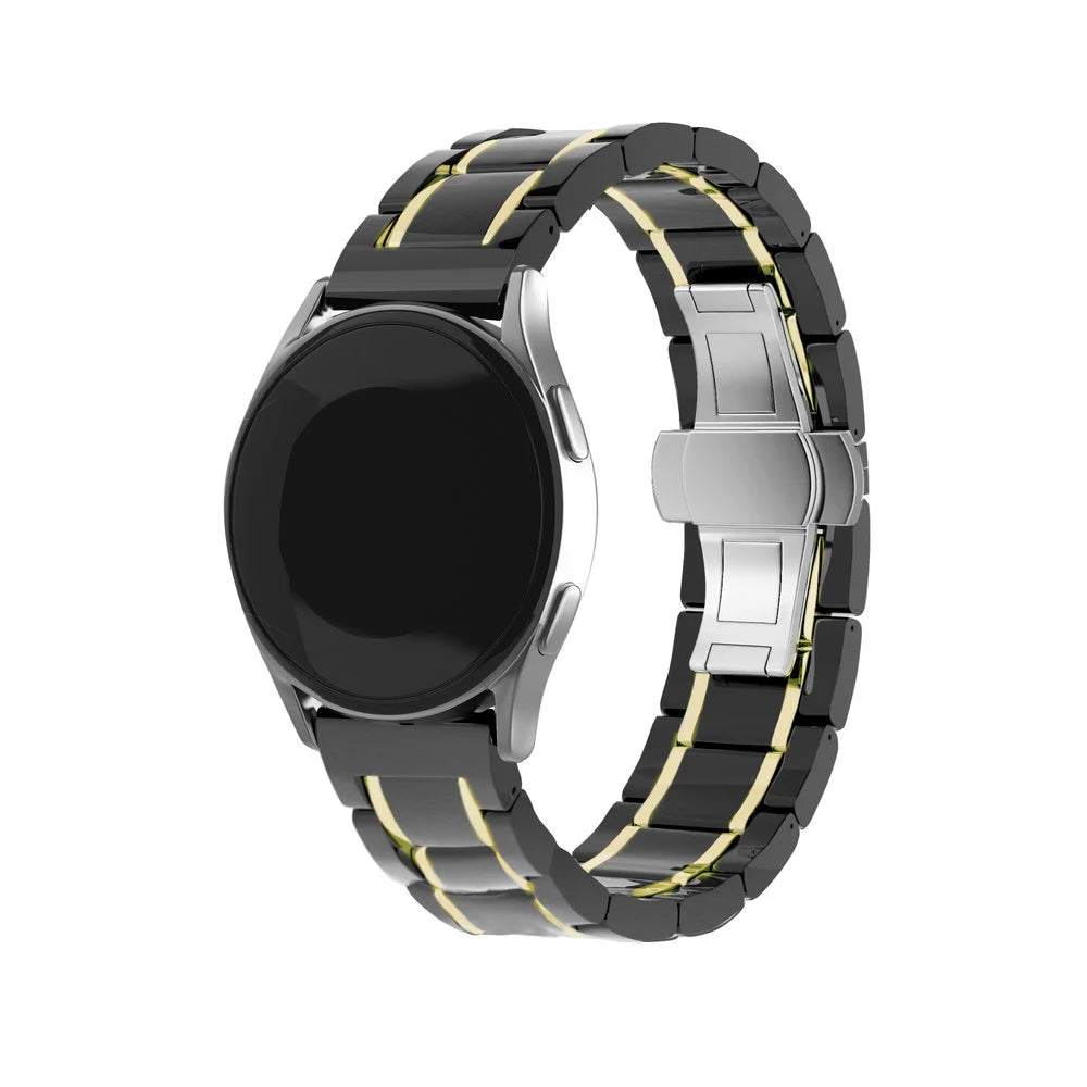 OnePlus Watch 3 - 43mm Ceramic Link Strap (Black/Gold)