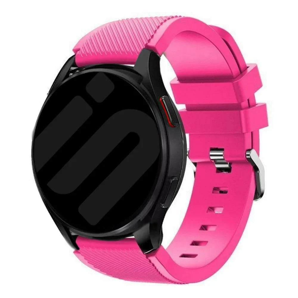 Amazfit Bip 6 Twill Silicone Strap (Bright Pink)