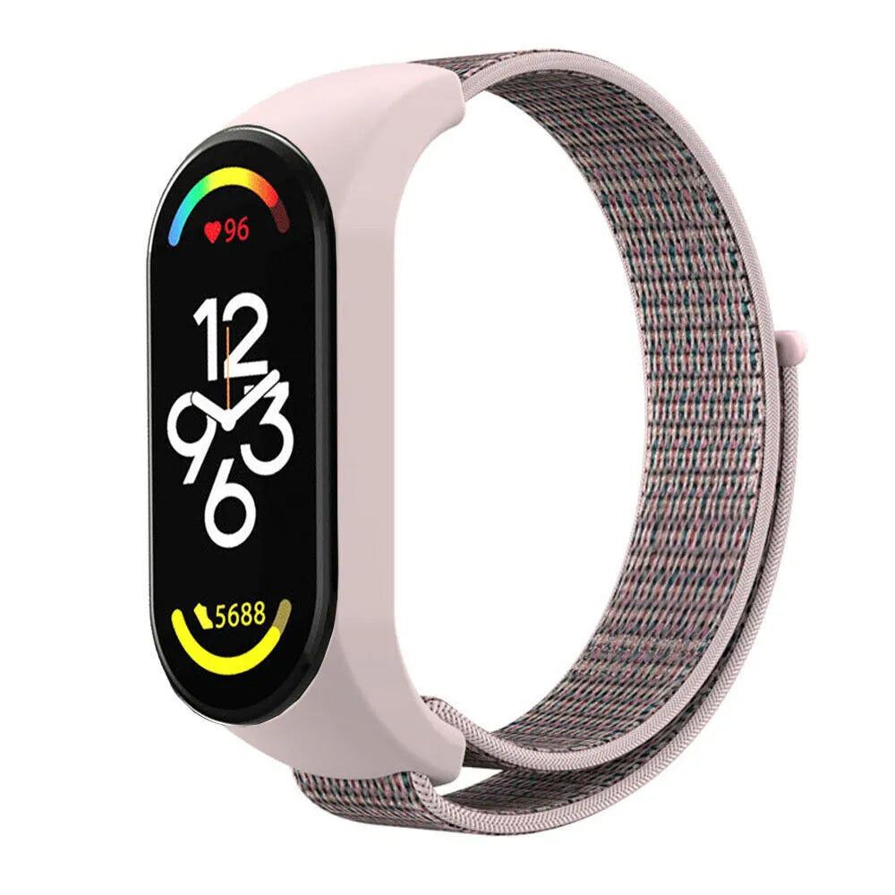 Nylon Strap, on a watch, 3/4 front view