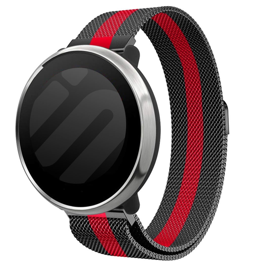 Bracelet milanais Huawei Watch GT 7 Pro (noir/rouge)