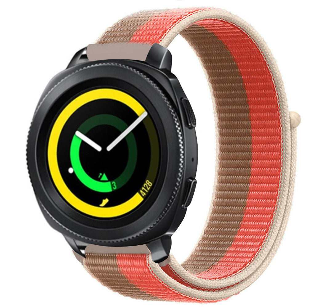 Nylon Strap, on a watch, 3/4 front view