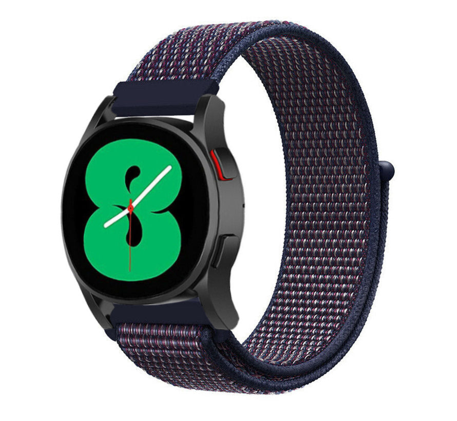 Nylon Strap, on a watch, 3/4 front view