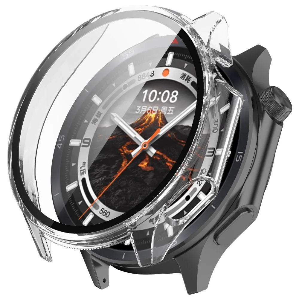 Coque rigide avec verre OnePlus Watch 3 (transparente)