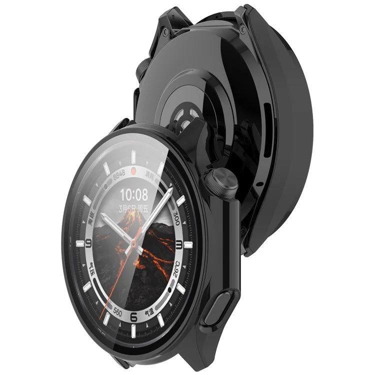 Coque rigide avec verre OnePlus Watch 3 (noir)
