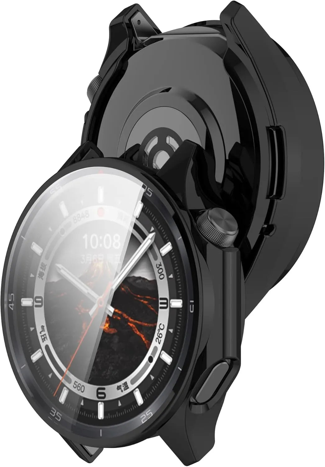 Coque TPU OnePlus Watch 3 (noir)