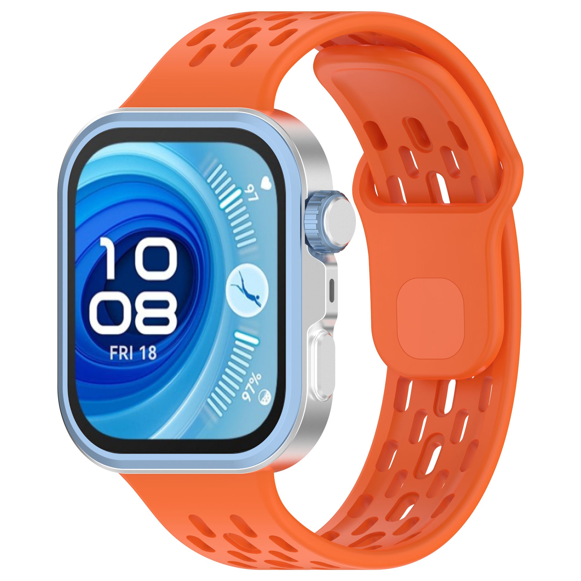 Bracelet air silicone Huawei Watch Fit 5 (orange)