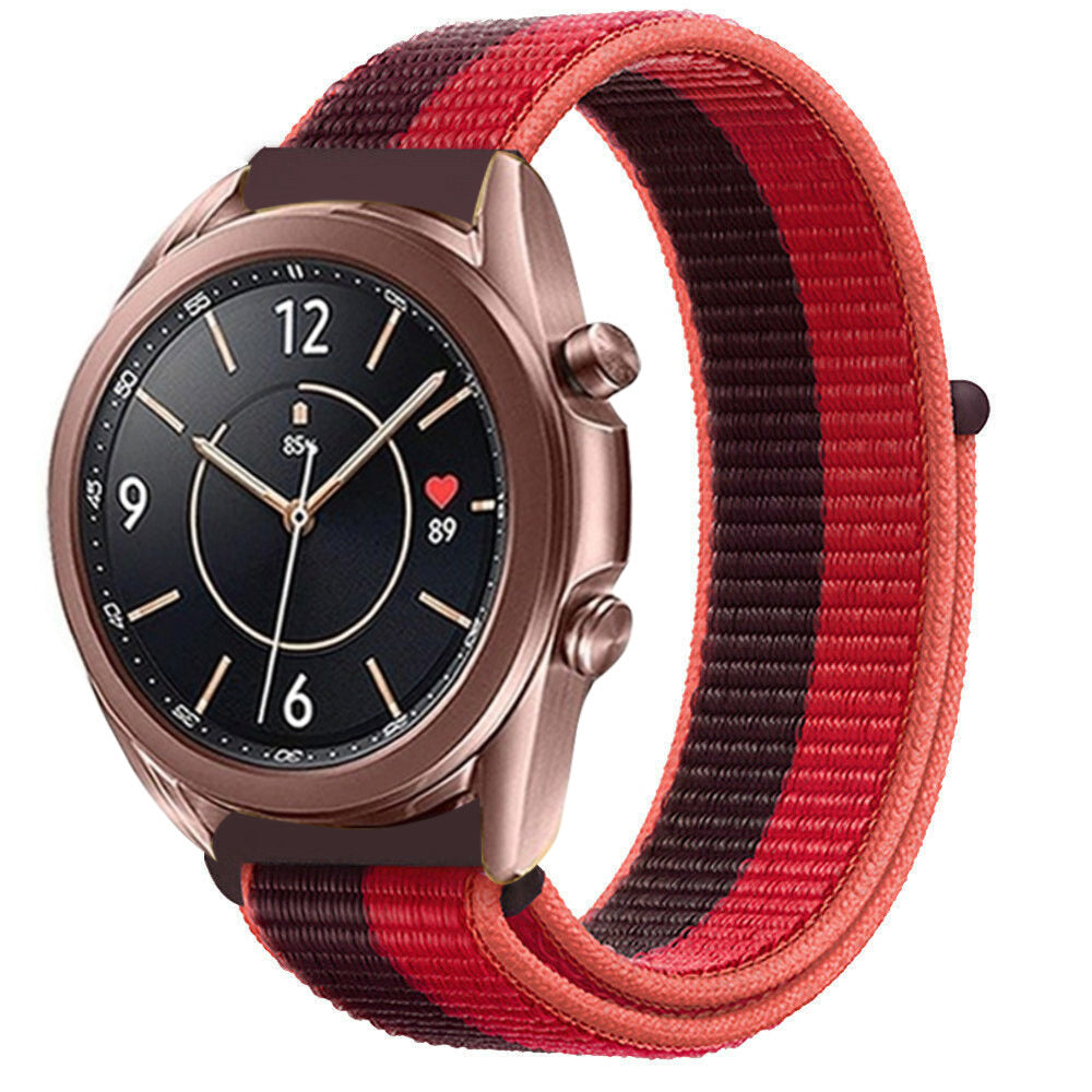 Nylon Strap, on a watch, 3/4 front view