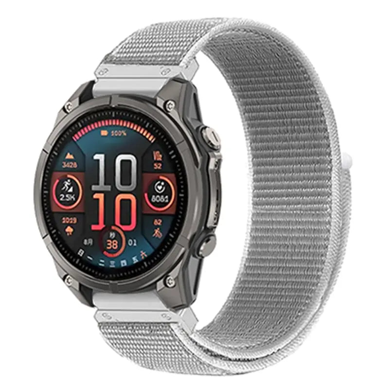 Garmin Descent MK2S Premium Nylon Strap (Grey)