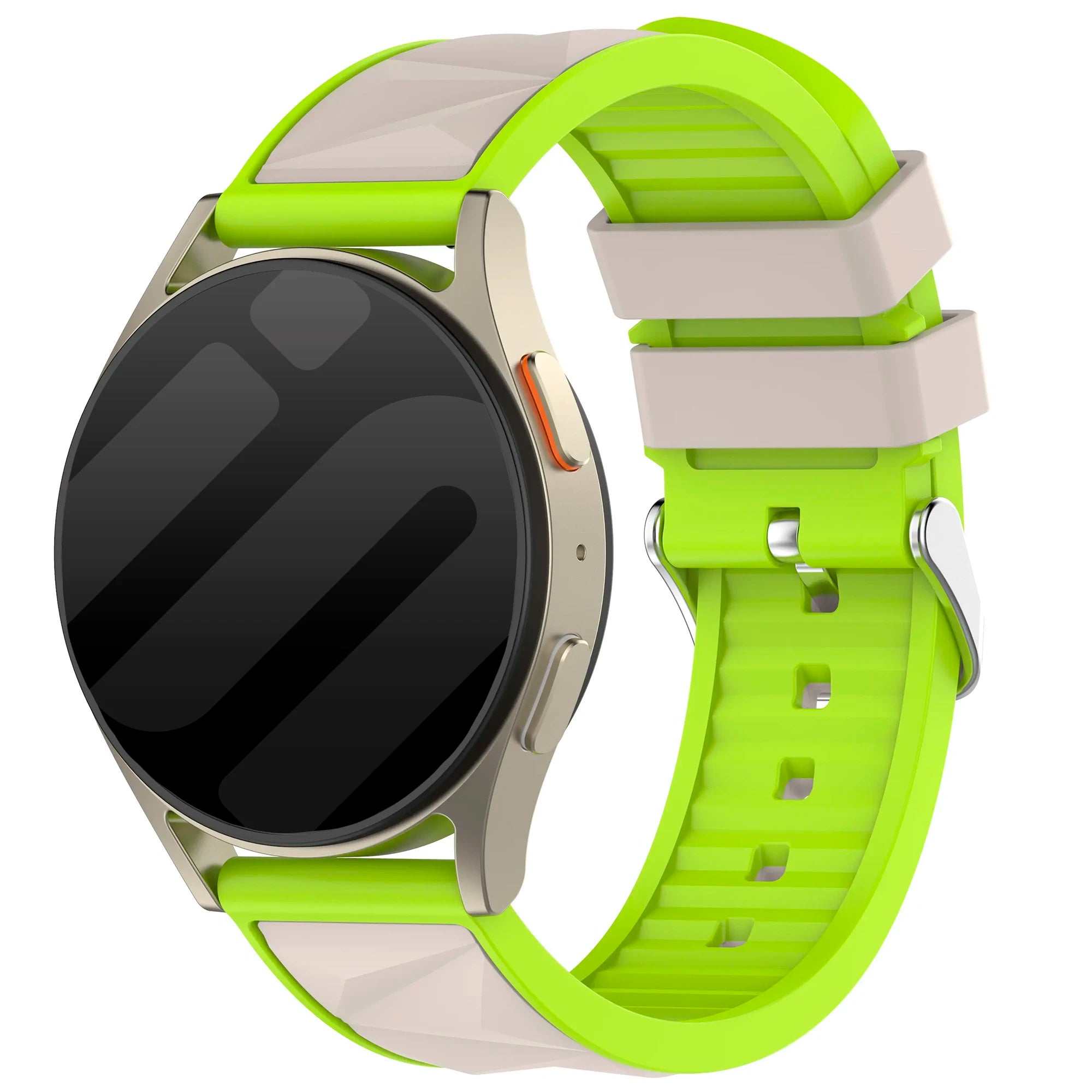 Coros Pace 2 Diamond Sport Strap (Starlight/Lime)