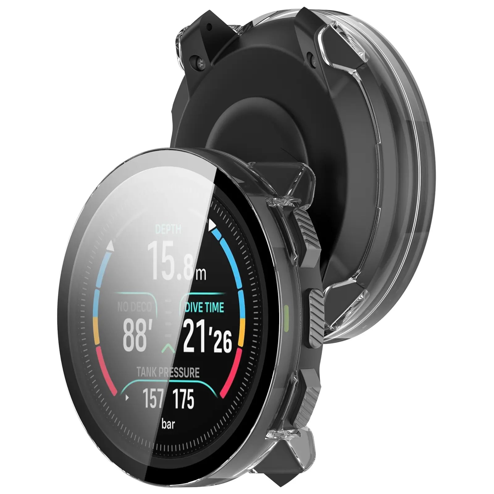 Suunto Nautic S PC Case with Glass (Transparent)