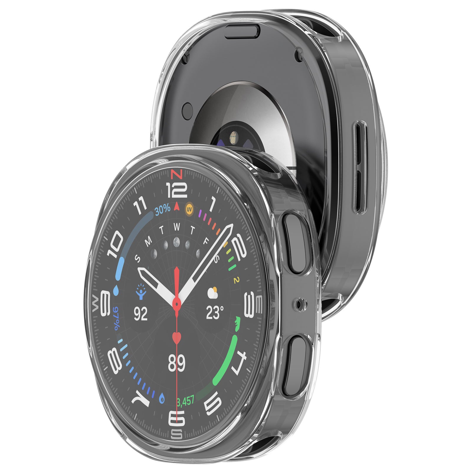 Coque TPU Samsung Galaxy Watch 8 / 9 - 44mm (transparent)