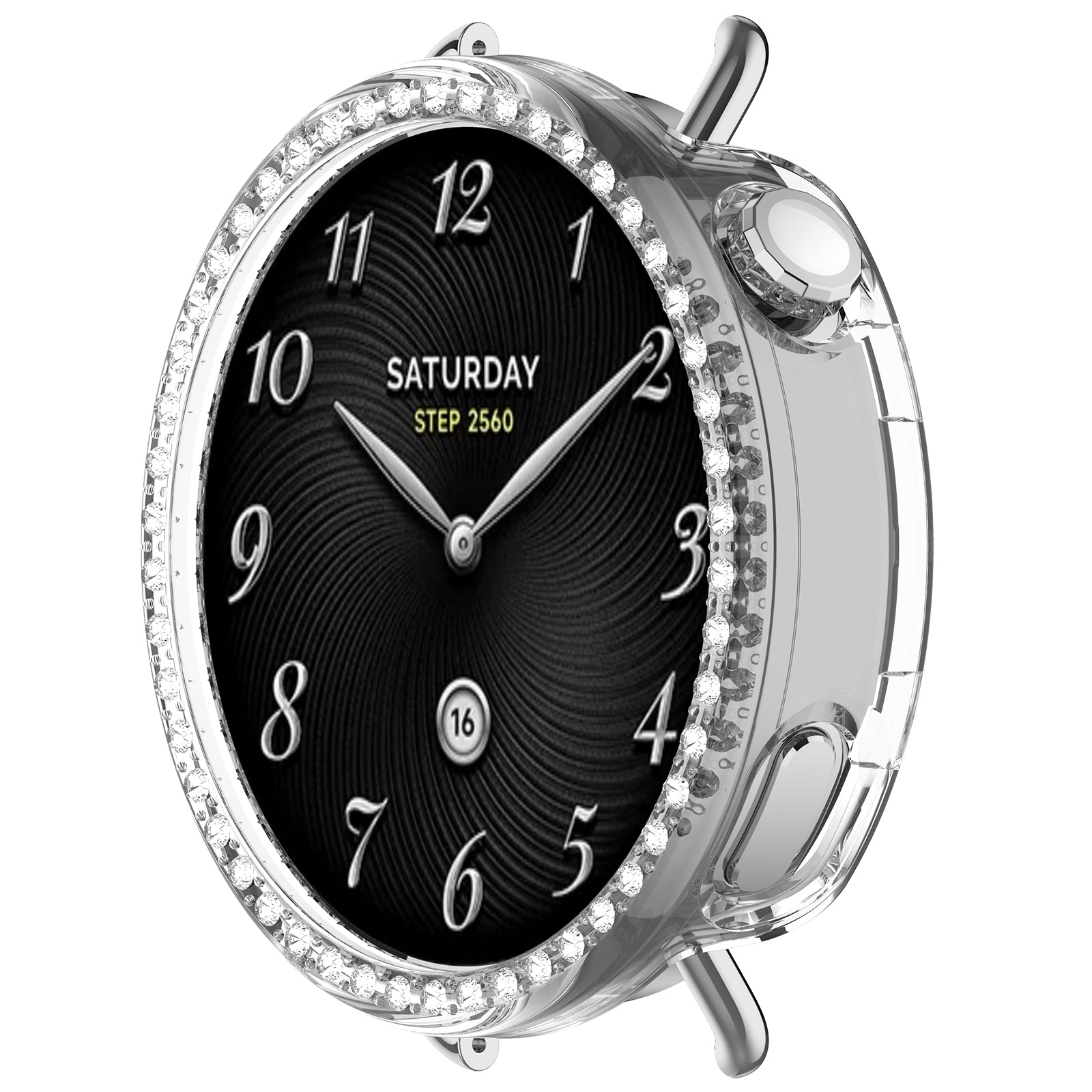 Coque rigide diamant Xiaomi Watch S4 - 41mm (transparent)
